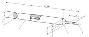 Accessibility probe, standard test finger probe