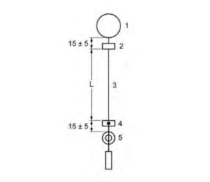 yoyo ball measurement equipment, EN71 toy safety test equipment