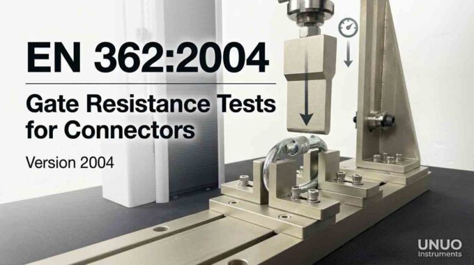 EN 362 Version 2003 Connector Gate Resistance Test